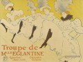 troupe de mlle elegantine affiche 1896 Toulouse Lautrec Henri de